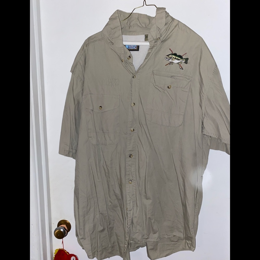 Okeefe’s Reef vintage fishing shirt